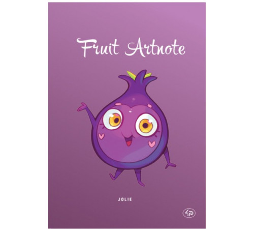 Блокнот 4Profi А5 Fruit Jollie цветные листы 64 листов