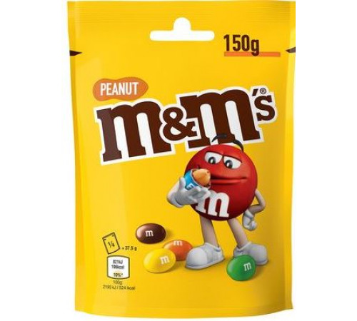 Драже шоколадне M&M's Peanut 150 г