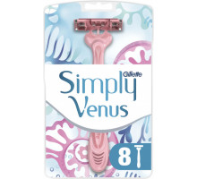 Бритвы одноразовые Gillette Simply Venus 3 8 шт