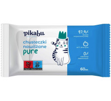 Серветки вологі дитячі Pikabu Pure 60 шт