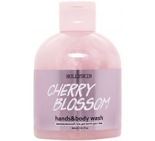 Увлажняющий гель для мытья рук и тела Hollyskin Cherry Blossom 300 мл