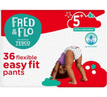Подгузники-трусики Fred&Flo Easy Fit 5+ (14-20 кг) 36 шт