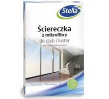 Салфетка микрофибра Stella  для стекла и зеркал