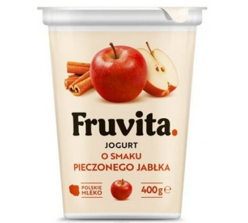 Йогурт Fruvita печене Яблуко 400 г