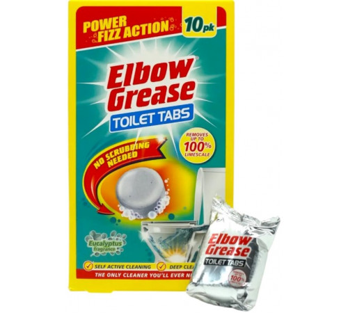 Таблетки для чищення унітазу Elbow Grease Евкаліпт 10 шт х 30 г