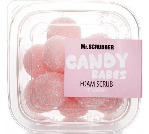 Пінний скраб для тіла Mr.Scrubber Candy Babes Strawberry 110 г