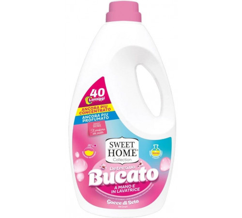 Гель для прання Sweet Home Ніжність шовку 2 л 40 циклів прання