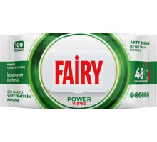 Влажные салфетки для уборки Fairy Power 100 шт