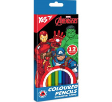 Олівці дитячі Yes 290664 Marvel Avengers 12 кольорів
