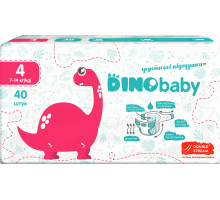 Подгузники Dino Baby 4 (7-14 кг) 40 шт
