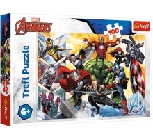 Пазли Trefl 16431 Марвел Сила месників 100 елементів