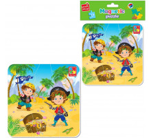 Пазли магнітні Vladi Toys VT3204-20 Пірати