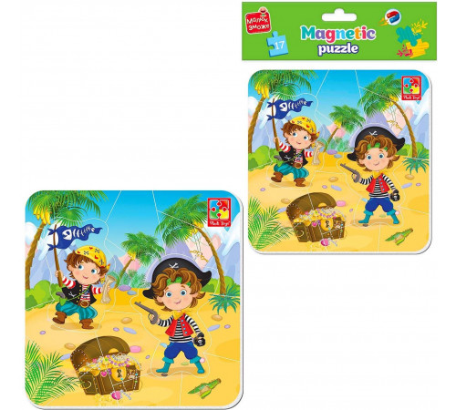 Пазли магнітні Vladi Toys VT3204-20 Пірати