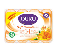 Мыло Duru Soft Sensations 1+1 Календула 4 шт х80 г
