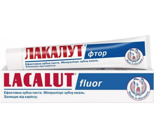 Зубная паста Lacalut Fluor 75 мл