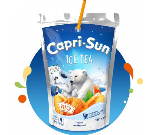 Сок Capri Sun Ice Tea Peach 200 мл