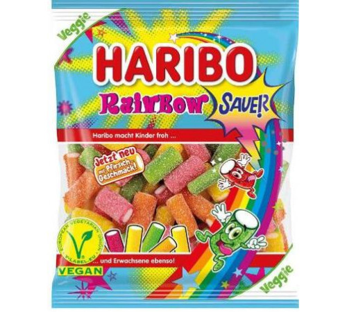 Конфеты желейные Haribo Rainbow Sauer 160 г