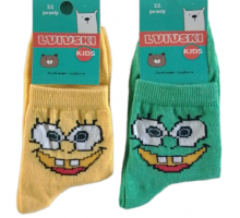 Дитячі шкарпетки Lvivski Kids Мультфільми 22 розмір