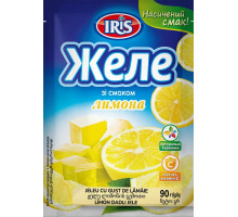Желе IRIS зі смаком Лимона 90 г