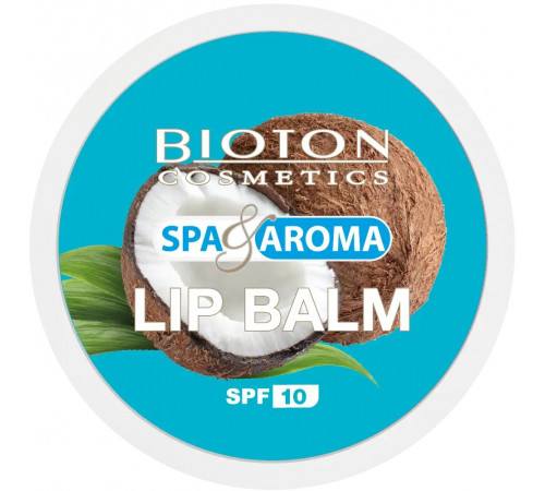 Бальзам для губ Bioton Cosmetics Spa & Aroma Кокос 5 мл Бальзам для губ Bioton Cosmetics Spa & Aroma Кокос 5 мл