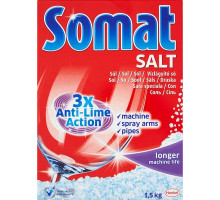 Cіль для посудомийної машини Somat Salt 1,5 кг