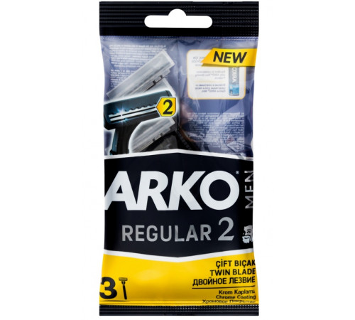 Станки для гоління ARKO T2 Regular 3 шт