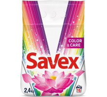 Пральний порошок Savex Automat Color & Care 2.4 кг