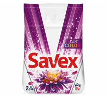 Стиральный порошок Savex Automat 2 в 1 Color 2.4 кг
