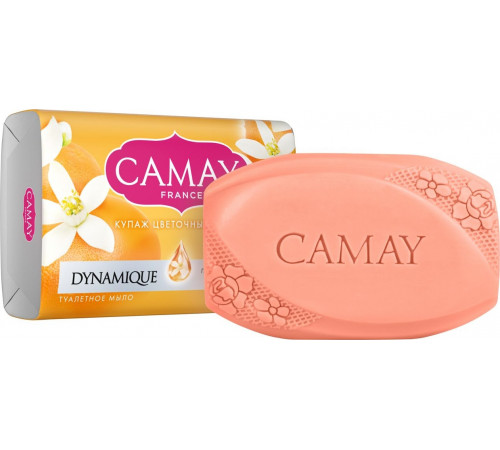 Мыло Camay Dynamiquе grapefruit с грейпфрутом 85 г