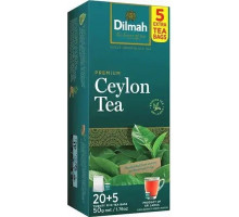 Чай чорний Dilmah Premium Ceylon Tea 25 пакетиків 50 г
