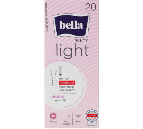 Щоденні гігієнічні прокладки Bella Aroma Fresh 20 шт