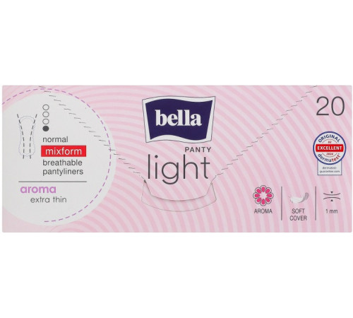 Щоденні гігієнічні прокладки Bella Aroma Fresh 20 шт