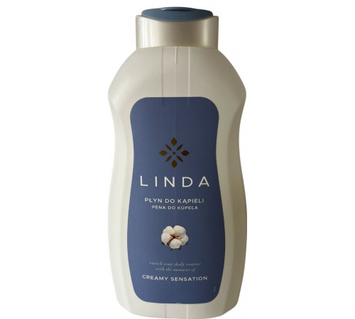 Гель для душа и пена для ванны Linda Creamy Sensation 1.3 л Гель для душа и пена для ванны Linda Creamy Sensation 1.3 л