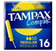 Тампоны Tampax Compak Regular Duo c аппликатором 16  шт