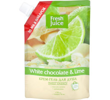 Гель для душа Fresh Juice 170 мл White chocolate-Lime