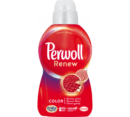 Гель для стирки Perwoll Renew Color 990 мл 18 циклов стирки