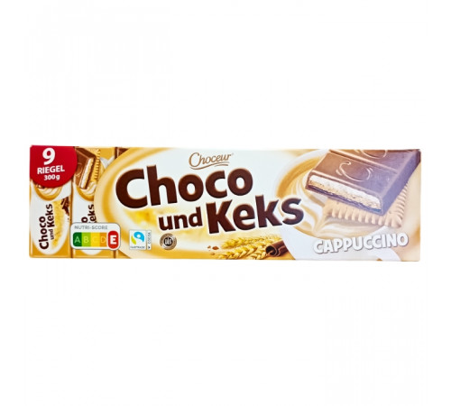 Шоколад Choceur Choco und Keks Cappuccino 300 г Шоколад Choceur Choco und Keks Cappuccino 300 г