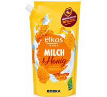 Рідке мило Elkos Milch & Honig дой-пак 1 л