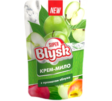 Жидкое крем-мыло Super Blysk Яблоко дой-пак 460 мл
