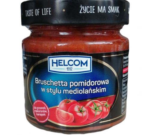 Соус Helcom Bruschetta Pomidorowa w stylu Mediolanskim 225 мл