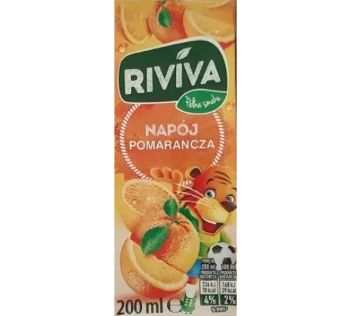 Сок детский Riviva Pomarancza пакет 200 мл
