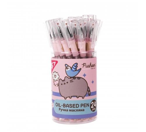 Ручка кулькова YES 412263 Pusheen 0.7 мм синя Ручка кулькова YES 412263 Pusheen 0.7 мм синя