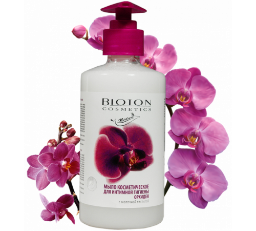 Мило для інтимної гігієни Bioton Cosmetics Nature Орхідея 300 мл
