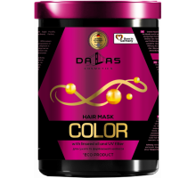 Маска для волосся Dallas Color з Лляною олією і УФ-фільтром 1000 мл