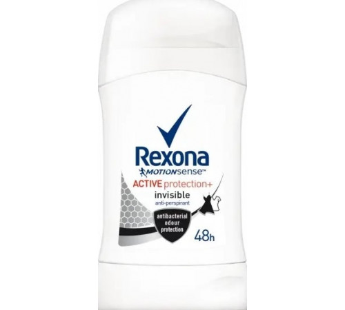 Антиперспирант стик Rexona женский Ative Protection Invisible 40 мл