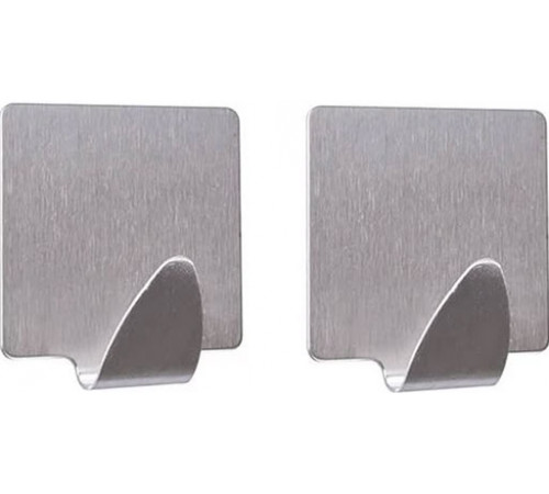 Набор крючков Feniks металлических самоклеящихся квадратных 2 шт