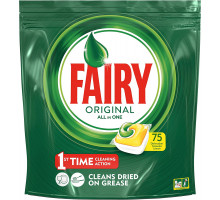 Капсулы для посудомоечной машины Fairy All in One 75 шт (цена за 1шт)
