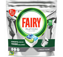 Таблетки для посудомийної машини Fairy Platinum 75 шт (ціна за 1шт)
