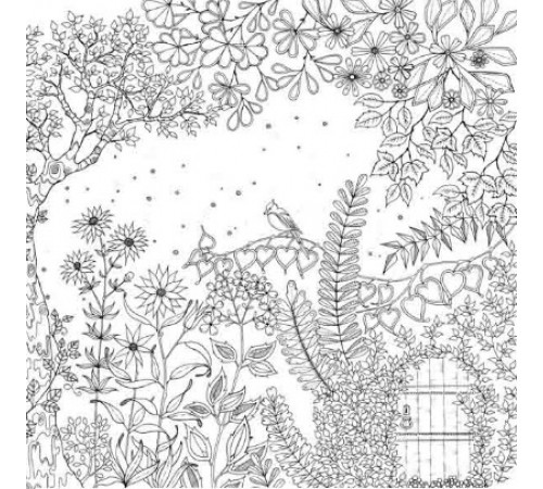 Розмальовка-Антистрес Чарівний сад