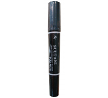 Перманентний маркер двосторонній Sultani ST-422 чорний